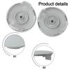 2/6 Piece Spool Cover Set For RLT Trimmers RLT4027 RLT4125 RLT5027 RLT6030 Reliable ABS Material Replacement