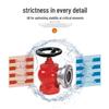 Fire Hydrant Hose Threaded Joint Interface KY Series (KY50, KY65, KY80, KY100, KY150) - 2.5 inch, 2-lug Internal Thread