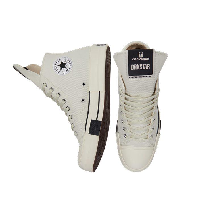 Chuck 70 Rick Owens x Chuck 70 Drkshdw Drkstar Converse High 'Egret' 172346C