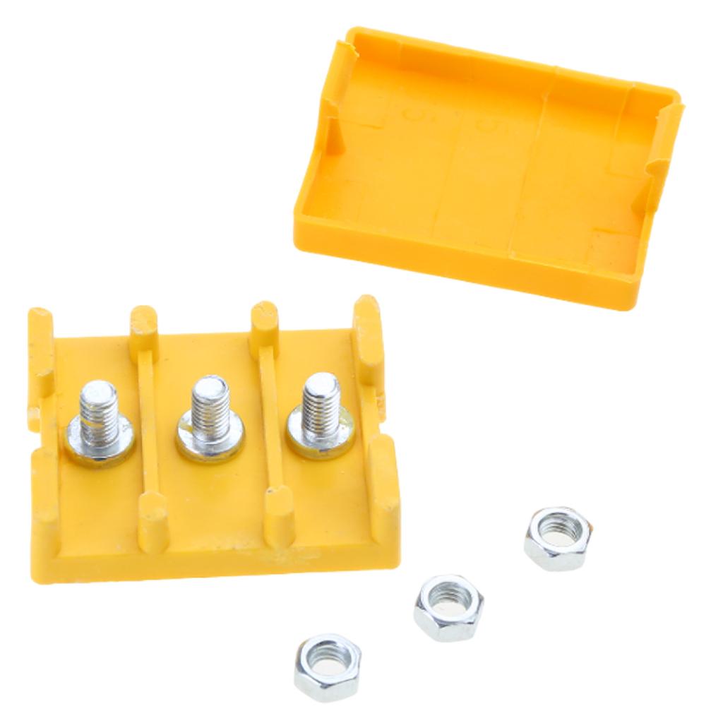 1Pc Durable Electric Bicycle E Bike Motor Controller Wire Connection Box Insulation Box Phase Battery Wire Connector