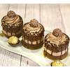 50 Pcs 3.14 Inch Mini Round Golden Cake and Bread Stand for Mousse Cupcake Base Paper Plates Circle Dessert Base Board (Gold)