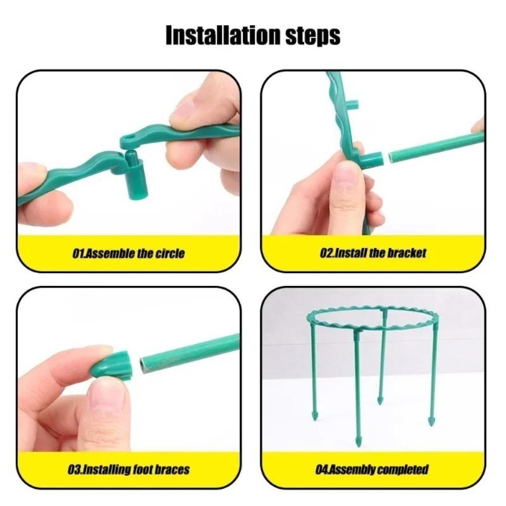 Orchard Garden Plant Support Ring Removable Flower Specific Support Rods  Gardening Tool