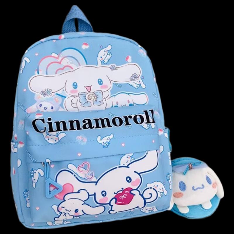 Kids Cartoon Anime Print Backpack