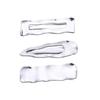 Korean Style Rectangle Side Bangs Hair Clips Punk Hair Clips Metal Hair Pins Fix Fringe Barrette