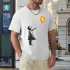 HODL Bitcoin (BTC) Balloon Girl Cryptocurrency S T-shirt Fresh Move Top Tee Funny Aactivity Competition Funny Novelty USA Size