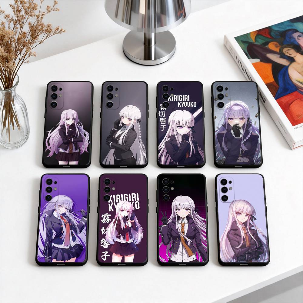 D-Danganronpa K-Kyoko K-Kirigiri-DKK Phone Case For Samsung S25,S24,S21,S22,S23,S30,Ultra,S20,Plus,Fe,Soft Silicone Black Cover