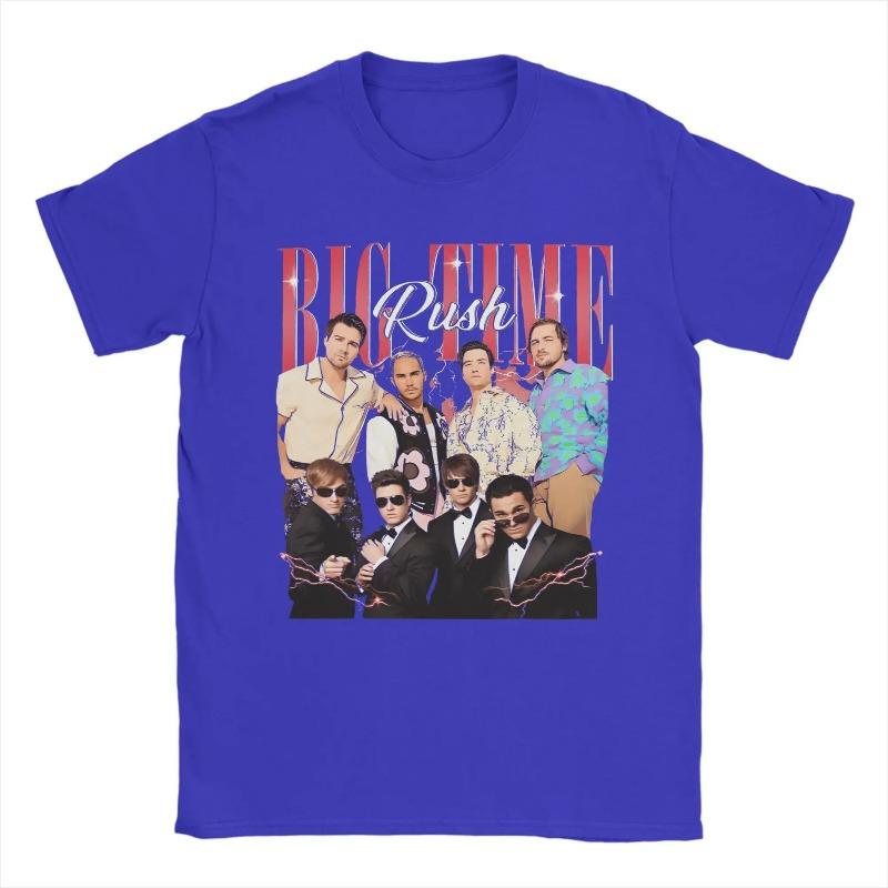 Big Time Rush Band T Shirt Summer Cotton T-Shirts for Men Women Fashion Printed Tshirt Short-Sleeved Y2K Tees