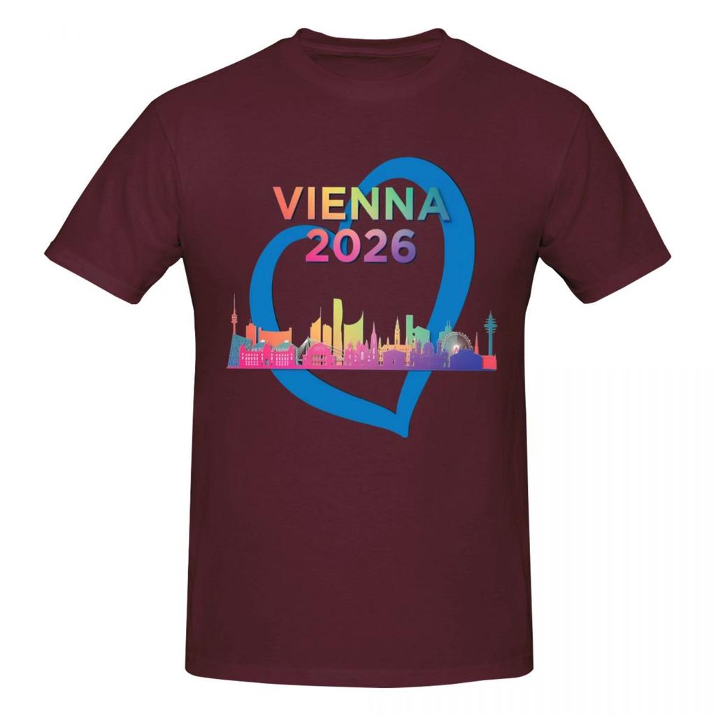 Unisex Eurovisions Song Contest 2026 Awesome T Shirt Streetwear Cotton Anime Shirt