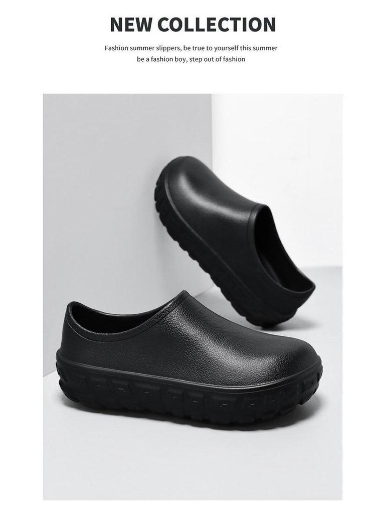 Unisex-Kochschuhe, wasserdicht und ölbeständig – Regenstiefel in Übergröße für Outdoor- und Gartenarbeiten