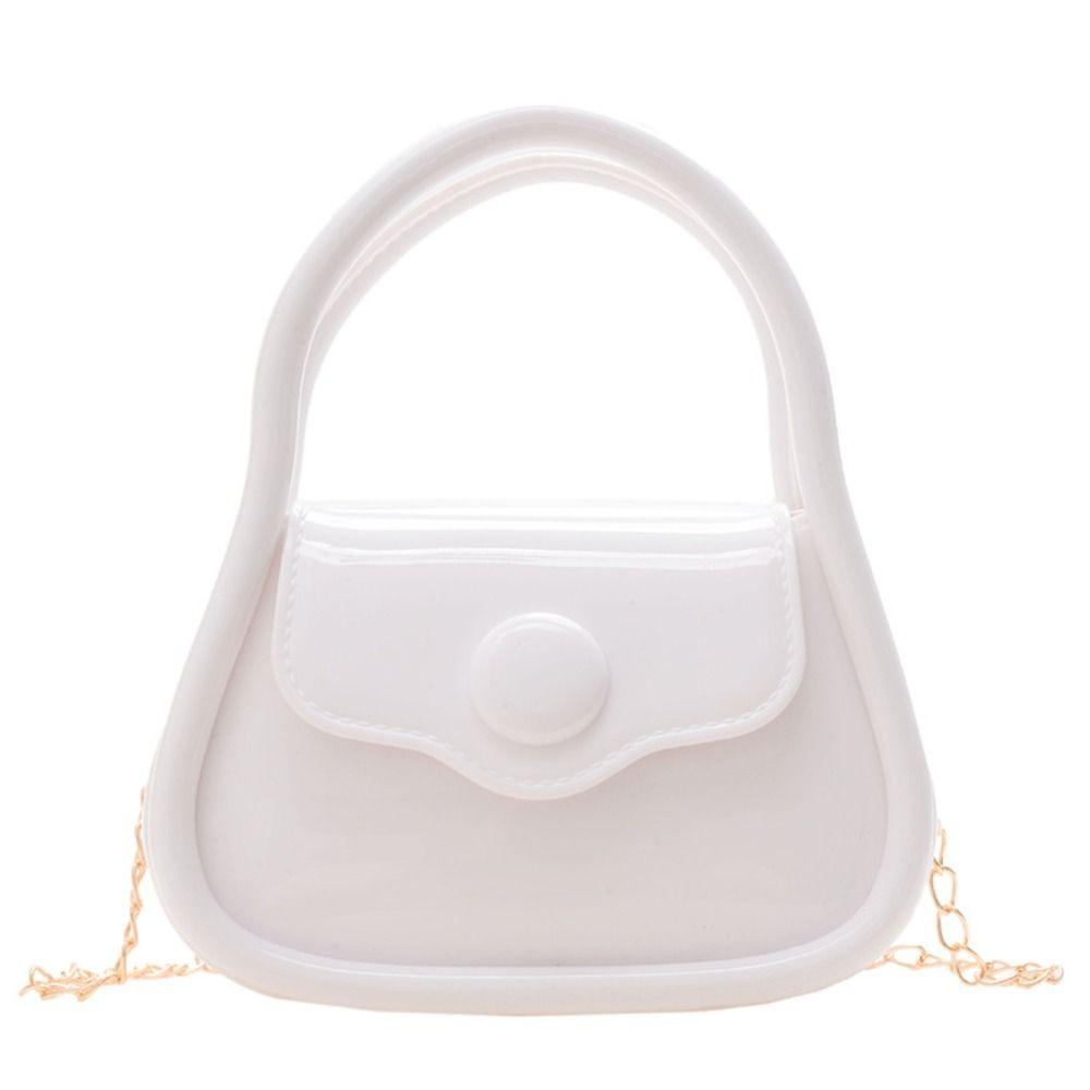 New Design Small Jelly Bag Exquisite Fashiable Mini Handbag Soft Feminine Style Shoulder Bag Commuting