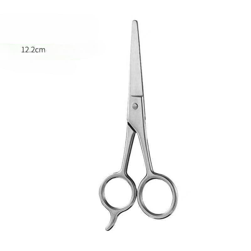 Stainless Steel Beard Clipper Beard Scissors Nose Hair Scissors Makeup Scissors Household Hair Embroidery Hair Clippers