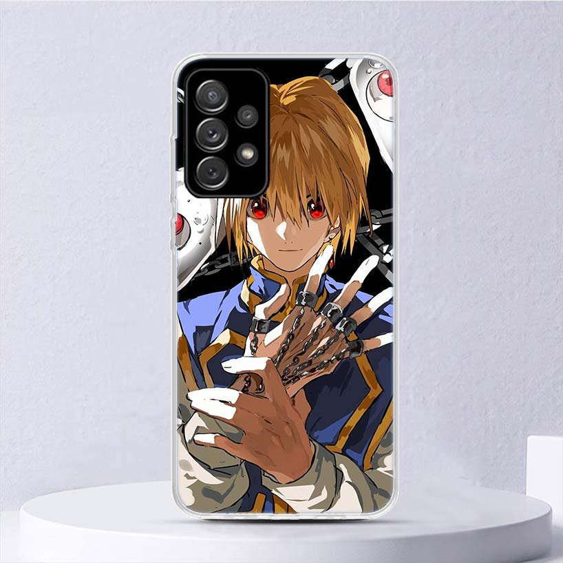 Huner X-Hunters Kurapika Soft Case For Samsung Galaxy A17 A16 A26 A36 A56 A15 A14 A13 A55 A54 A53 Phone Cover A25 A35 A24 A34 A2