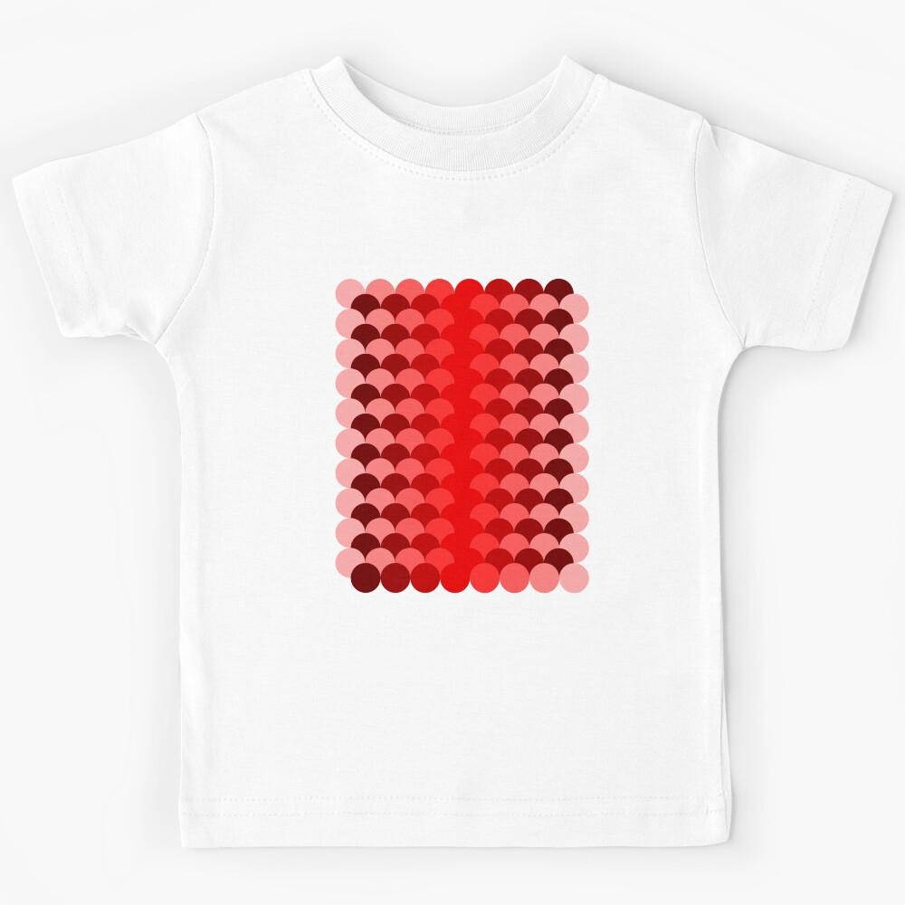 Balls in red gradient Kids T-Shirt 110