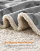 Feandrea Waterproof Dog Blanket, Sherpa Fleece Pet Blanket for Small and Medium Dogs, Cats, 127 x 101 cm, L, Machine Washable