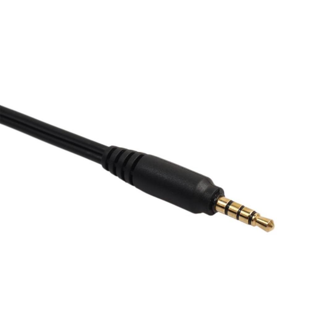Audio Male To 2 Female 3.5mm Audio Cable Headset Adapter Cord Audio Splitter Cable Microphone Separator Audio Converter