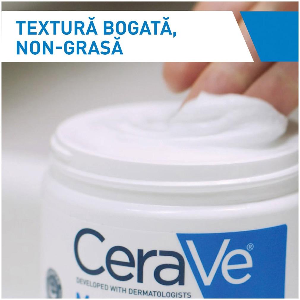 CeraVe Moisturizing Cream with Ceramides and Hyaluronic Acid for Dry To Very Dry Skin, Face and Body Lotion, 340g