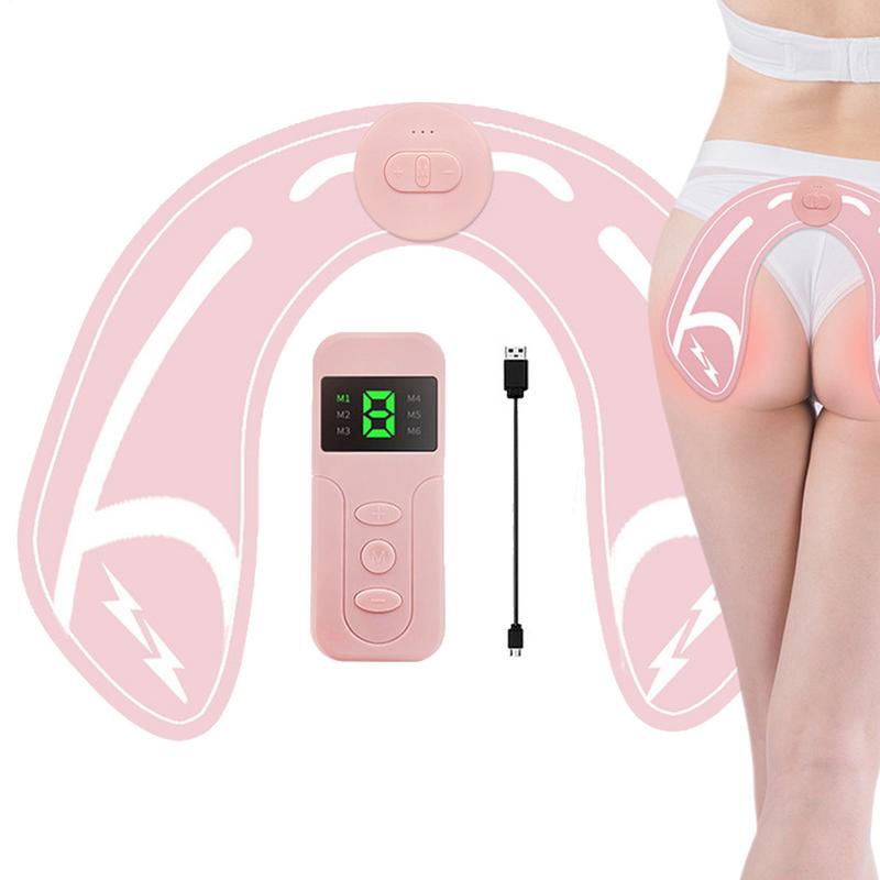 Smart EMS Glute Enhancer,Butt Lifter with Wireless Remote, 3D Hip Trainer for Home Fitness & Body Contouring New Gel-Free Design