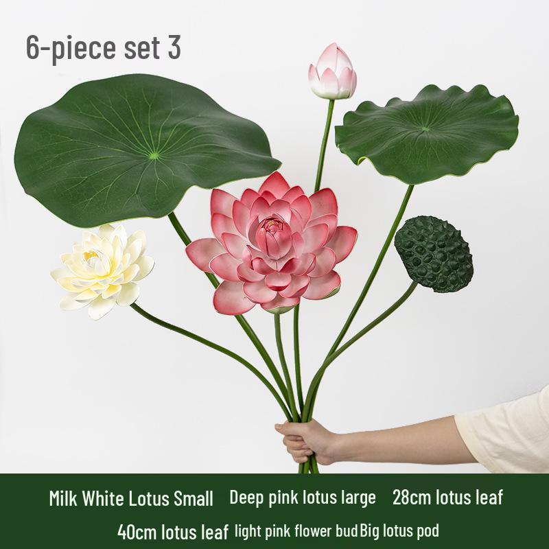 EVA Lotus und Lotusblatt Tanz Requisiten für Teich Bühnenbild Dekoration