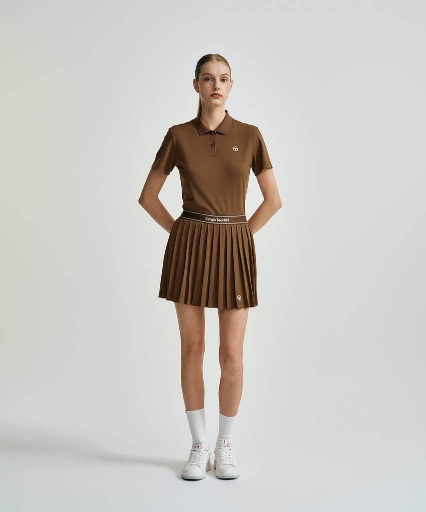 SERGIO TACCHINI W Tacchini Flying Skirt (Brown)