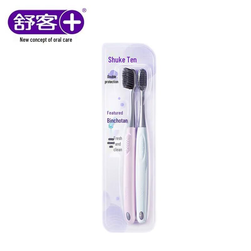 

Shuke Carbon Fiber Soft Bristle Toothbrush (2-pack)