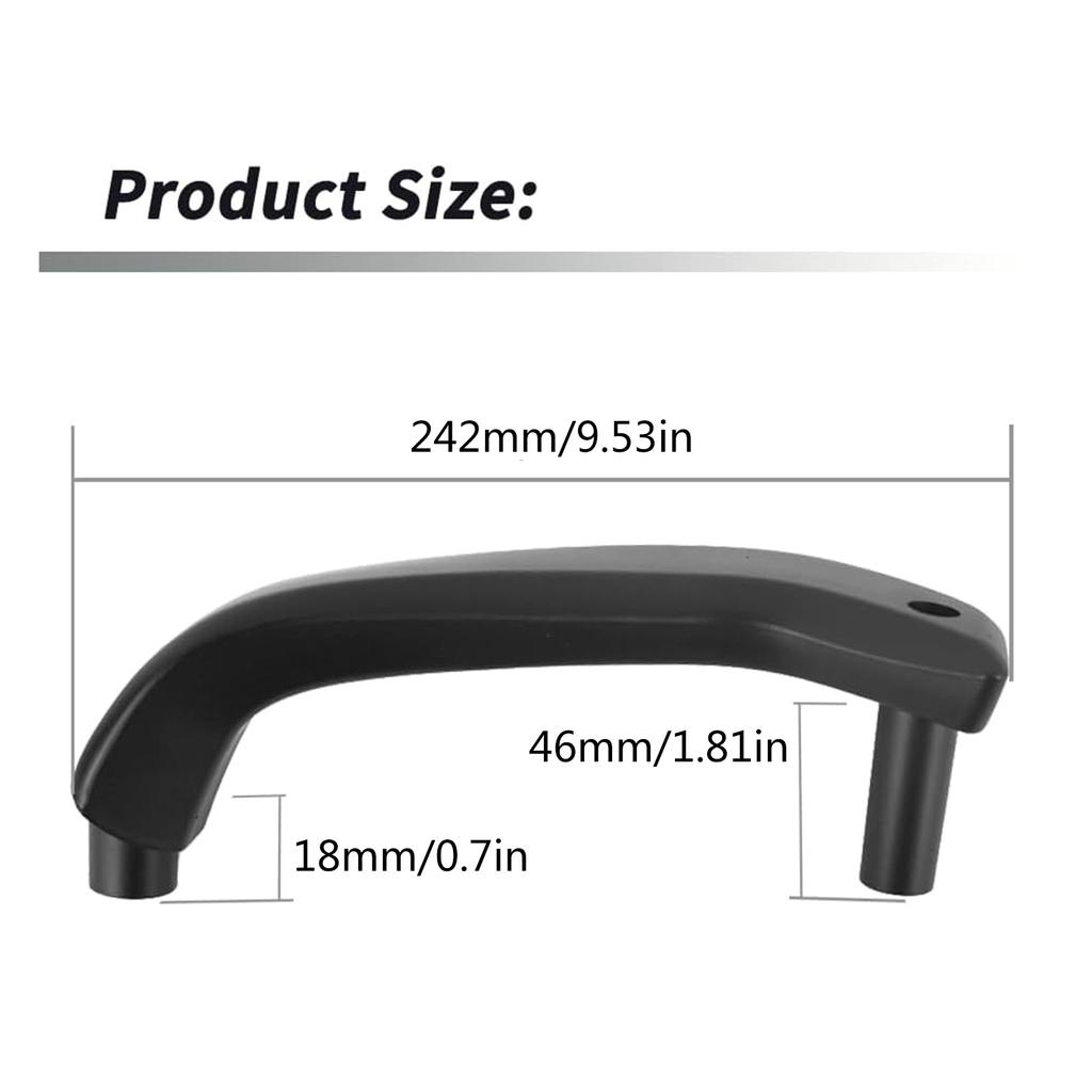 Mâner ușă stânga dreapta D2BB-A23943 pentru Ford Fiesta 2011-2020 Accesorii pentru piese de interior pentru stilul auto