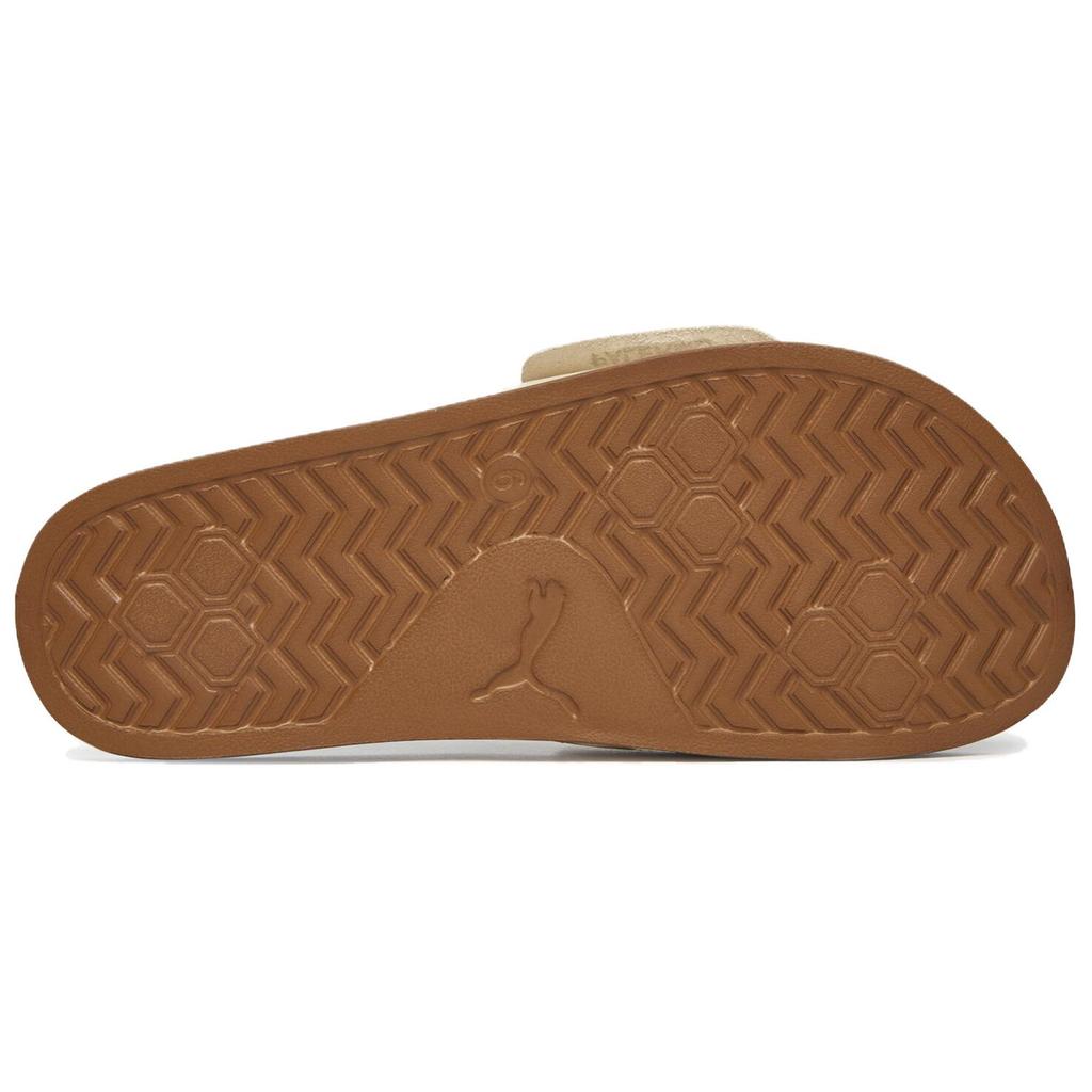 Puma Leadcat 2.0 Palermo Lthr Comfortable Versatile Slide Sandals Women Sandals Beige 404838-01