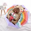 1pc Capybara Auto Folding Umbrella, Sturdy And Durable Automatic Folding Umbrella with 8 Ribs, Convenient for Outdoor Use072