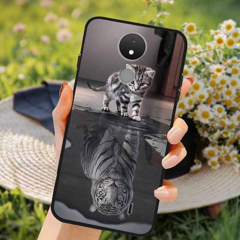 Per custodie Nokia C21 C20 C30 C10 C31 C12 G22 G21 G11 G10 G50 G60 Cover Protettiva Morbida in TPU Silicone per Nokia 5.4 2.4 8.3 7.1 6.2