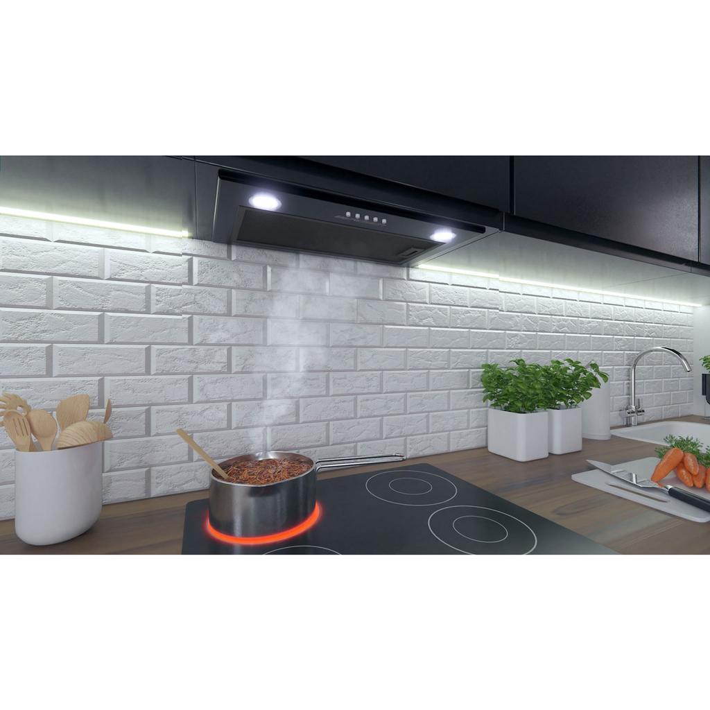 Under-Cabinet Kitchen Hood 60 Cm Black Be-50