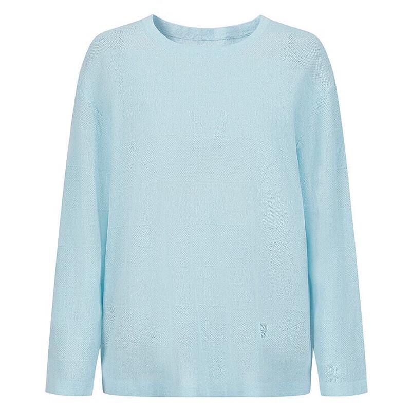 JUZI ANNACO Women's Snowflake Linen Textured Knit Top