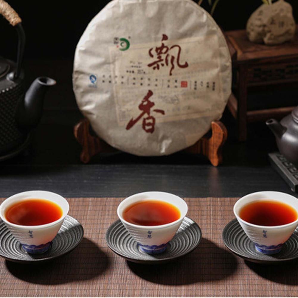 Puerh Tea Black Cake Yunnan Old Tree 357g Fermented Healthy Loose Leaf
