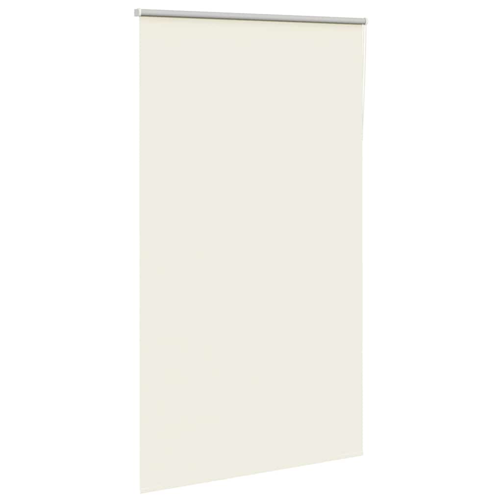 Blackout Roller Blind Cream White 125x210 cm Fabric Width 121.6 cm
