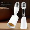 2Pieces E27 Male To Female Lights Bulb Adapter With 180 Degree Flexibility For Illumination Positioning