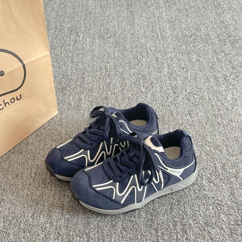 Retro Niche Non-collision Board Shoes Women's New Spring and Autumn Platform Casual Shoes Women's Shoes