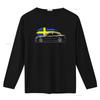 T Shirt for Saab 9 3 Aero Fans Turbo 3x 1 8t 2 0 V6 Classic Swedish Sportscar Print vintage Washed Slightly streetwear