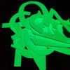 1pc Luminous Wall Sticker, Number Self-Adhesive Door Stickers, Home Decoration Stickers, Removable Door Number Stickers