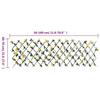VidaXL Treillis de Lierre Artificiel Extensible 5 pcs, Écran de Clôture, Brise-vue d’Intimité, Décoration de Jardin 366599