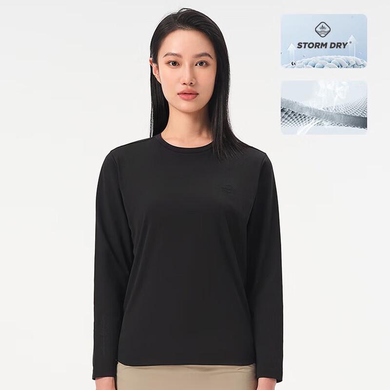 Pelliot Women s Comfortable Loose Long Sleeve T-Shirt M