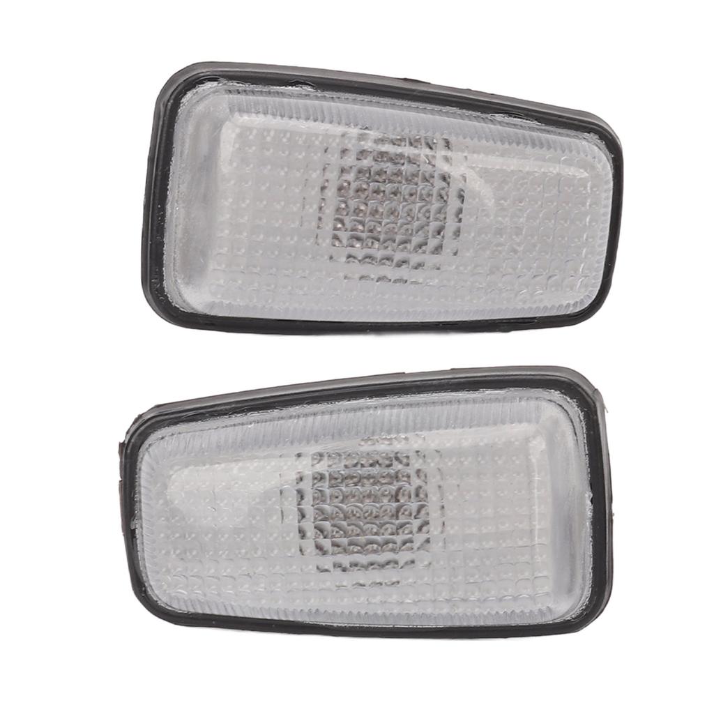 2 Stück Seiten-LED-Blinkerleuchte 632567 Seitenmarkierungs-Blinkerleuchte Ersatz für Peugeot 106 306 406 806 Expert