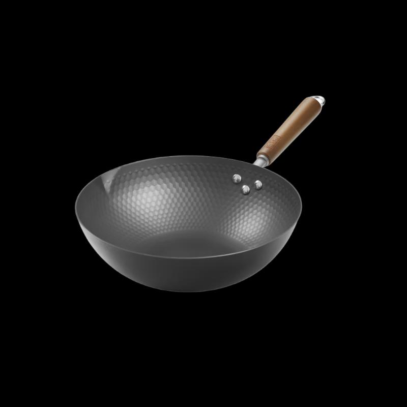 

Zhang Xiaoquan Diamond Texture Iron Wok