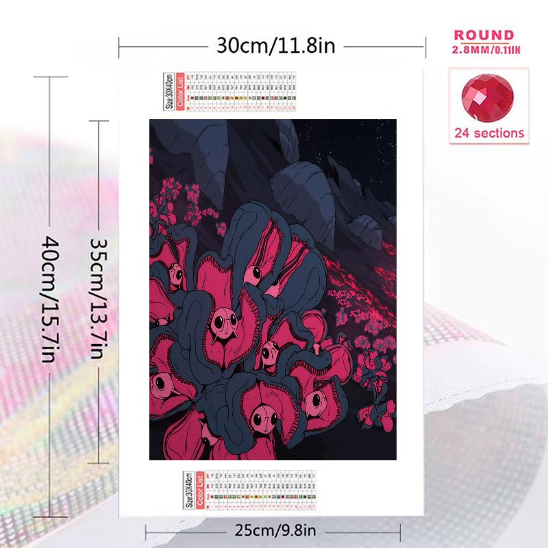 Scavengers Reign 100% Round Full Drill 5D DIY Diamond Painting Embroidery Cross Stitch Rhinestone Décor