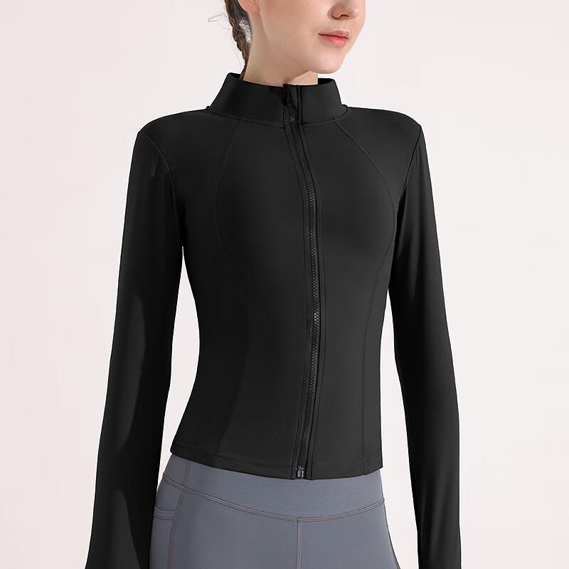 Women's Zipper Yoga & Running Long Sleeve Top