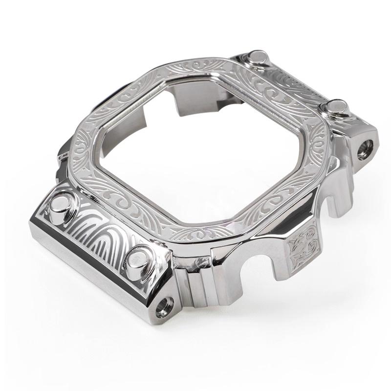 Für Casio G-Shock GX-56 GXW-56BB Mod Kit Edelstahl Gehäuse Uhr Armband GX56 Massivmetall Uhr Lünette Armband Ersatzarmband