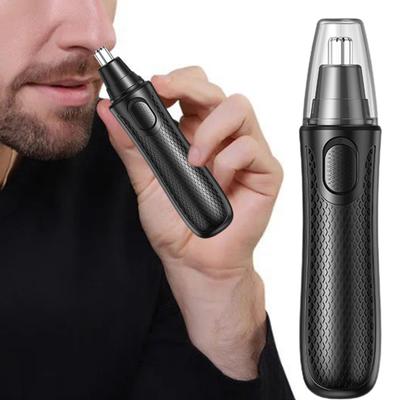 Nose Hair Trimmer Detachable Head High-Performance Battery-Operated Detail Trimmer Hygienic Grooming Professional Painless Eyebrow Face Hair Trimmer