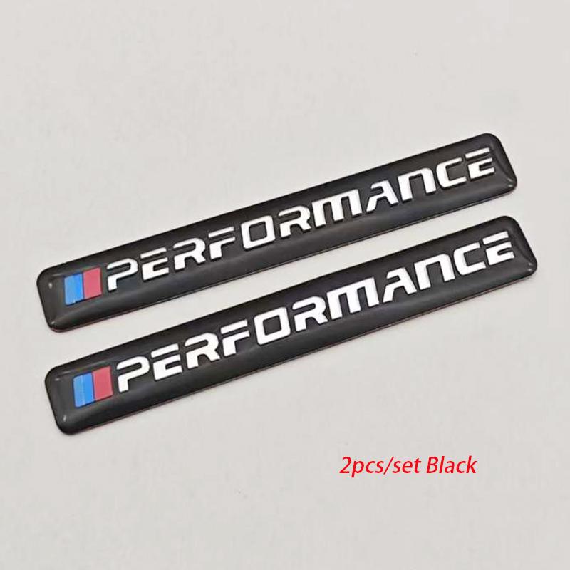 2Pcs Car Styling Decal Logo Badge Motorcycle Parts Sticker Not Easy To Fall Waterproof Power Performance Sticker Accessories