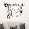 Black Arrow Feather Hominid Jungle Wall Stickers Wall Stickers Removable For Bedroom Living Room Foyer Decoration Wall Decals