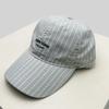 New Men Women Korean Embroidered Letters Striped Baseball Hats Sunshade Personal Versatile Casual Peaked Caps Fashion Travel Ins