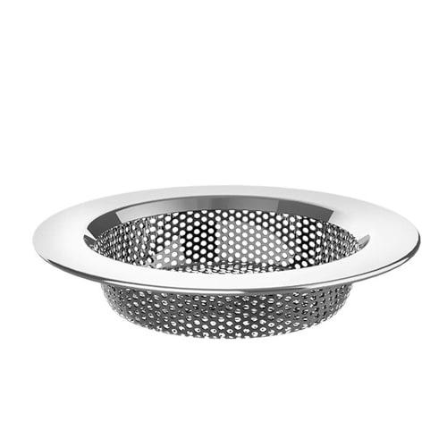 Stainless Steel Drain Strainer, 8cm-11cm, Kitchen Sink Drain Filter, Basket-Style Sink Strainer, Kitchen Garbage Drain