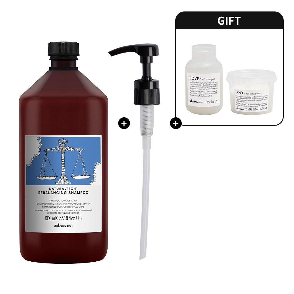 [Galleria Exclusive] Rebalancing Shampoo 1000ml (+Love Curl 2 Types)