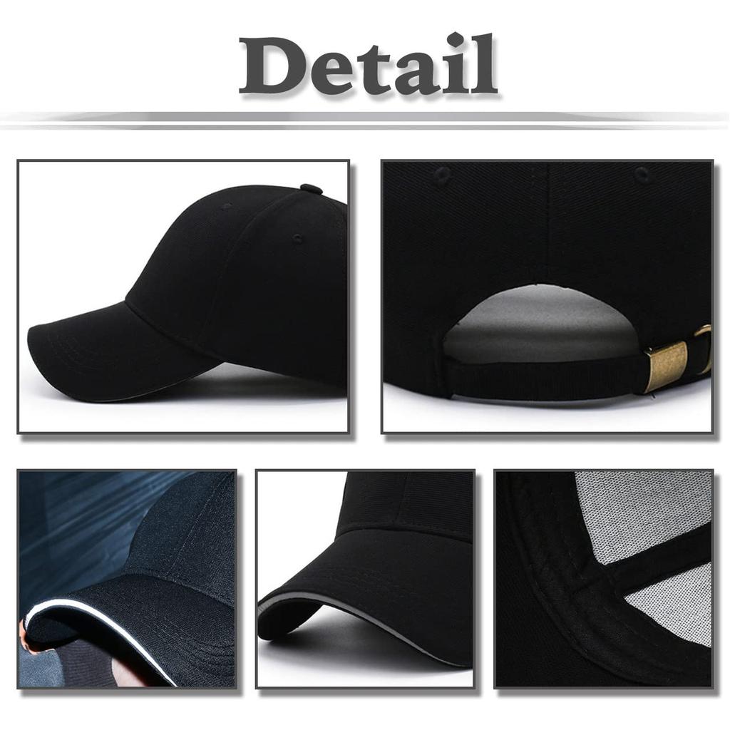 Plain Hat with for Men and CA499 [White Fang] Brim, Simple, Stylish, Fashionable, Women, (navy)